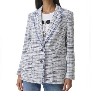 Karl Lagerfeld Women’s Tweed Blazer Size 10